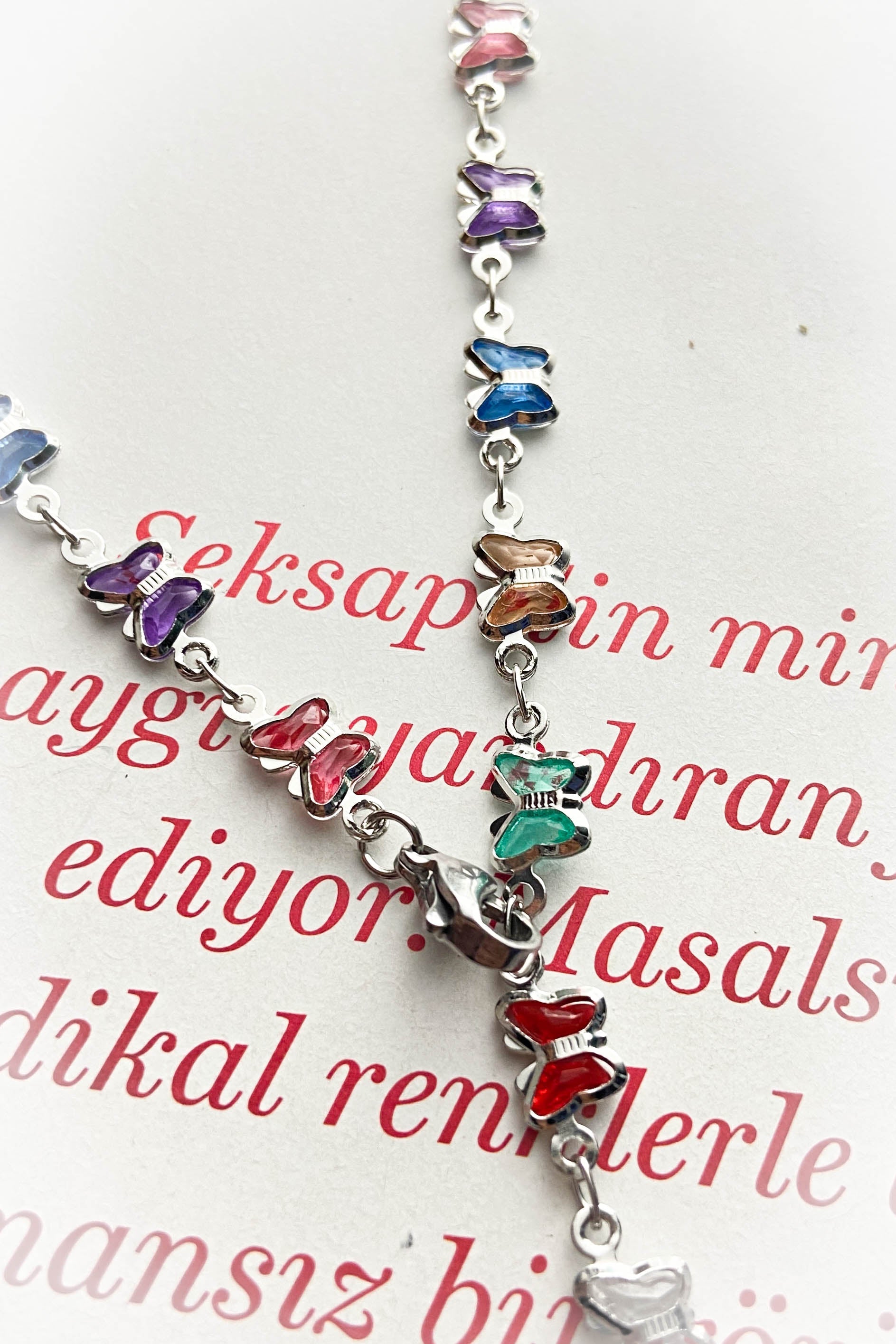 Altın Kaplama Kelebek Y Kolye