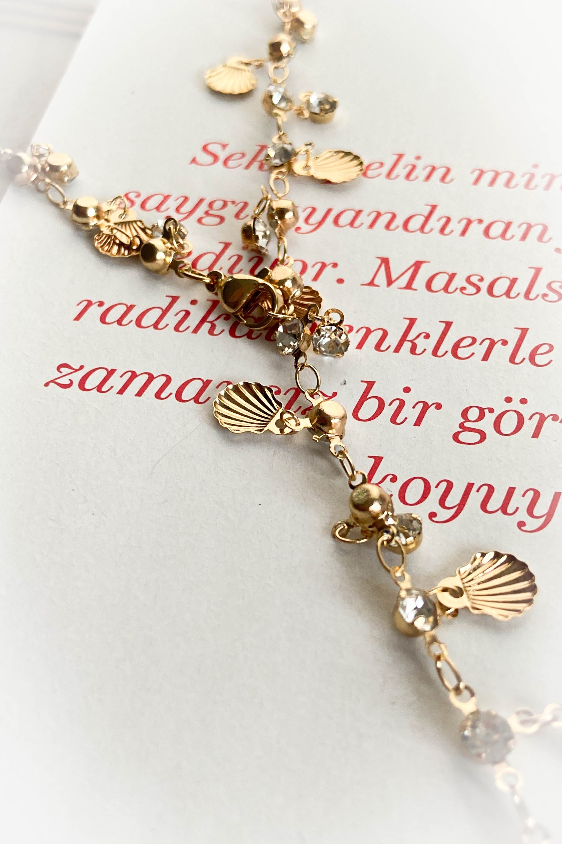 Deniz Kabuğu Y Kolye