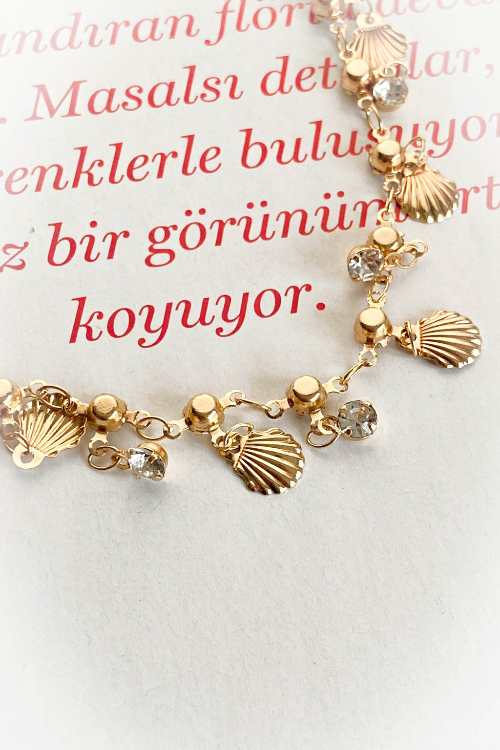 Deniz Kabuğu Y Kolye