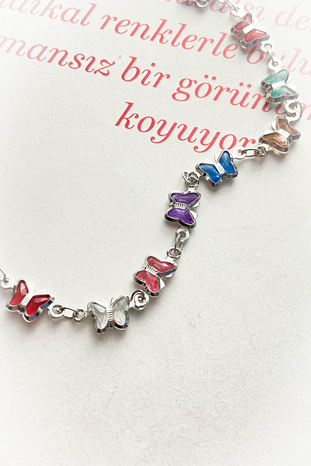 Altın Kaplama Kelebek Y Kolye