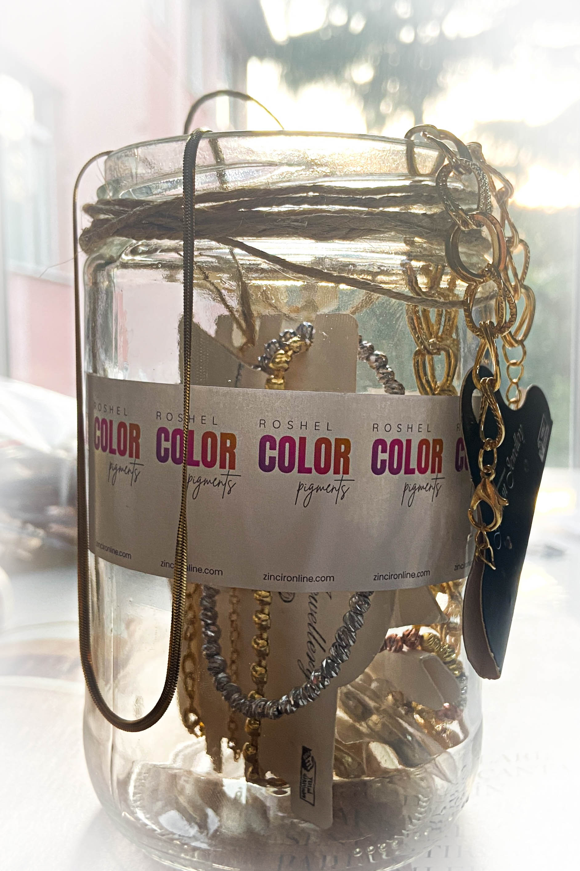 Gizemli Kavanoz / Gümüş ve Altın / Karışık / 10 Adet